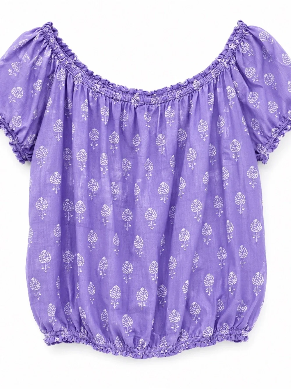 Anthro Aspiga 100% Cotton Boho Two-Piece Shirt & Skirt Set Size M